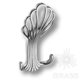 Brass Крючок мебельный трёхрожковый 747MP02 глянцевый хром