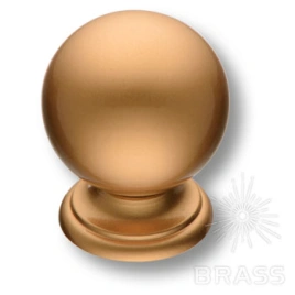 Brass Ручка кнопка 8352-200 матовое золото