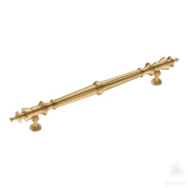 Brass Ручка скоба 25107-011-20-192 латунь сатинированная латунь 192 мм