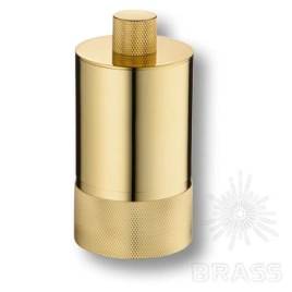 Brass Стакан для ватных дисков 20006 001013 GL глянцевое золото