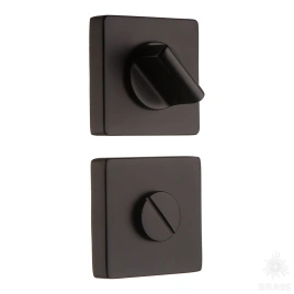 Brass Накладка с поворотной кнопкой RO11W6 AL6 ROSET черный