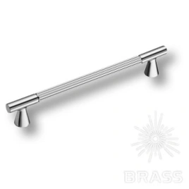 Brass Ручка скоба 1119 256MP02 глянцевый хром 256 мм