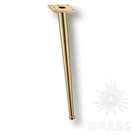 Brass Опора мебельная 1180 0410 Gold BONE глянцевое золото 410 мм