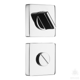 Brass Накладка с поворотной кнопкой RO11W6 CR ROSET глянцевый хром