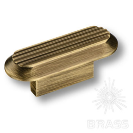 Brass Ручка кнопка 9006 0016 ABM состаренная латунь 16 мм