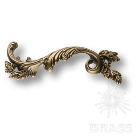 Brass Ручка скоба 15.216.96.12 left античная бронза 96 мм 