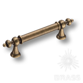 Brass Ручка скоба 1670-40-96-052 старая бронза гладкая 96 мм