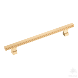 Brass Ручка скоба 1074-160-Matt Gold сатинированное золото 160 мм