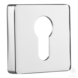 Brass Накладка с цилиндрическим отверстием для ключа RO11Y CR ROSET глянцевый хром