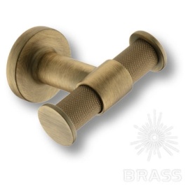 Brass Крючок мебельный 1035 012 ABM состаренная латунь