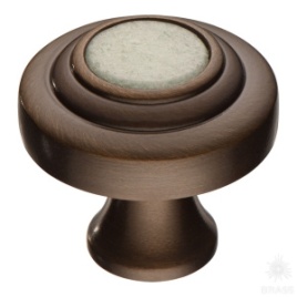 Brass Ручка кнопка 07842-133-T01 античная состаренная бронза