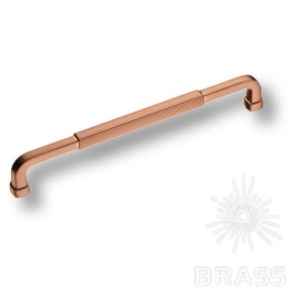 Brass Ручка скоба 552-192-Copper матовая медь 192 мм