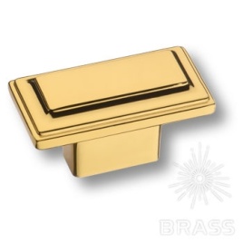 Brass Ручка кнопка 3305 0016 GL глянцевое золото