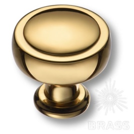 Brass Ручка кнопка 1915 0038 GL глянцевое золото