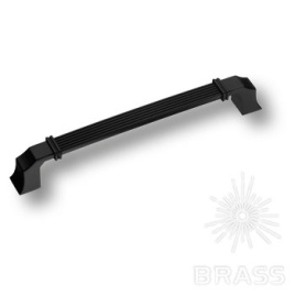 Brass Ручка скоба 546-160-Matt Black черный матовый 160 мм