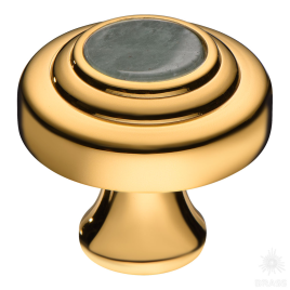 Brass Ручка кнопка 07842-003-T01 глянцевое золото