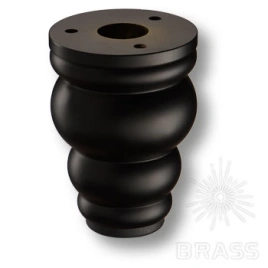 Brass Опора мебельная KAL-0005-0080-B13 черный 80 мм