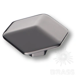 Brass Ручка кнопка 4129 016MP17 графит 16 мм