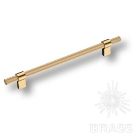 Brass Ручка рейлинг 8774 0192 GL-GL глянцевое золото 192 мм