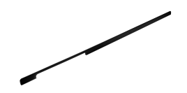 Ручка скоба R611A.1200BLQ чёрный 2*480мм (общая длина 1200мм)