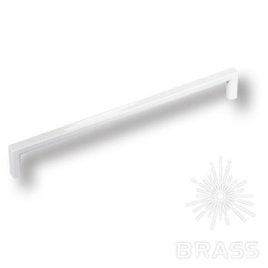 Brass Ручка скоба 6763-582 GREY BRIGHT глянцевый серый 192 мм