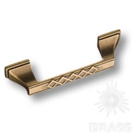 Brass Ручка скоба 15.127.96.12 античная бронза 96 мм