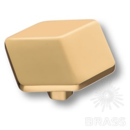 Brass Ручка кнопка 4129 001MP11 глянцевое золото