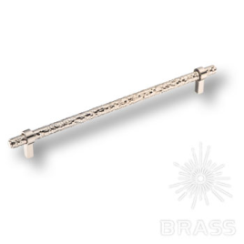 Brass Ручка рейлинг 25235-080-T13-256 глянцевый никель 256 мм