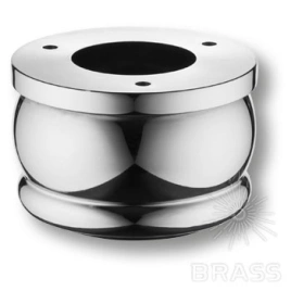 Brass Опора мебельная KAL-0006-0050-A01 глянцевый хром 50 мм