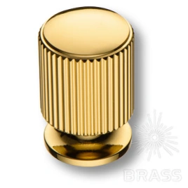Brass Ручка кнопка 1464 0026 GL глянцевое золото