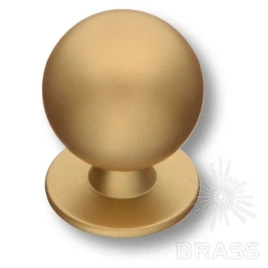 Brass Ручка кнопка 1116.0030.126 матовое золото