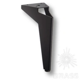 Brass Опора мебельная резная KAX-0422-0175-B13 черный 175 мм 