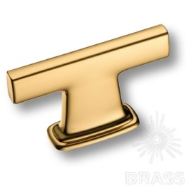 Brass Ручка кнопка 4110 016MP11 глянцевое золото 16 мм