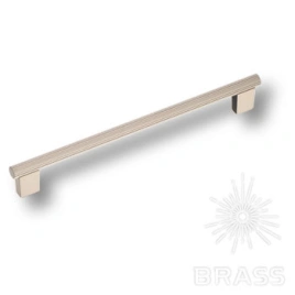 Brass Ручка рейлинг модерн 7451.0254.017 шелковый никель 224 мм