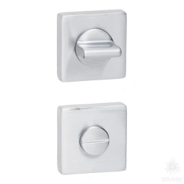 Brass Накладка с поворотной кнопкой RO11W6 CB ROSET полированный хром