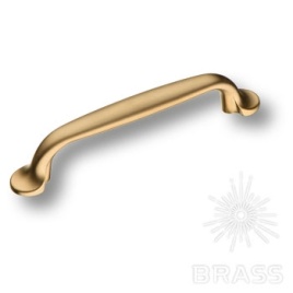 Brass Ручка скоба 7032-020 матовая латунь 96 мм