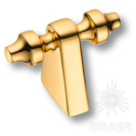 Brass Ручка кнопка 4121 016MP11 глянцевое золото