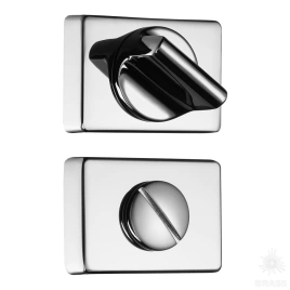 Brass Накладка с поворотной кнопкой RO15W6 CR ROSET глянцевый хром
