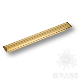 Brass Ручка скоба 9012 0224 GL глянцевое золото 224 мм