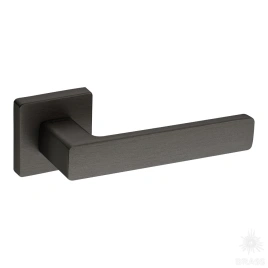Brass Ручка дверная HA124RO11 ELX1 FOSIL брашированный графит