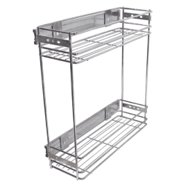 Бутылочница BB-150 с боковым креплением 150 мм хром