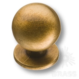 Brass Ручка кнопка 1116.0030.001 античная бронза