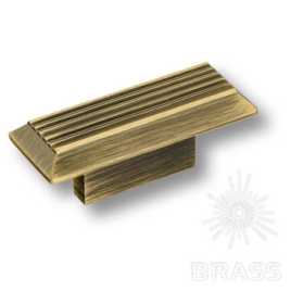 Brass Ручка кнопка 9002 0016 ABM состаренная латунь 16 мм