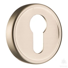 Brass Накладка с цилиндрическим отверстием для ключа RO14Y NB ROSET никель