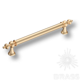 Brass Ручка скоба 1670-61-160-052 матовое золото гладкая 160 мм