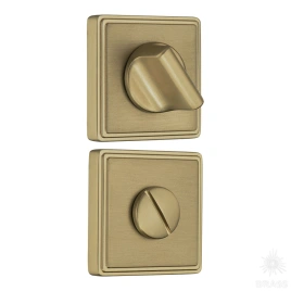 Brass Накладка с поворотной кнопкой RO17W6 GB ROSET матовая латунь