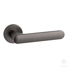Brass Ручка дверная HA193RO12 ELX1 ELLIPSE брашированный графит