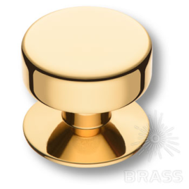 Brass Ручка кнопка 4238 002MP11 глянцевое золото