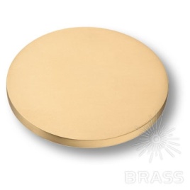 Brass Ручка кнопка 7207 0090 GB-GB матовая латунь 32 мм