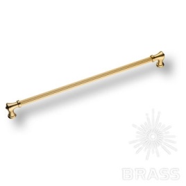 Brass Ручка скоба 4640 0352 GL-GL глянцевое золото 352 мм